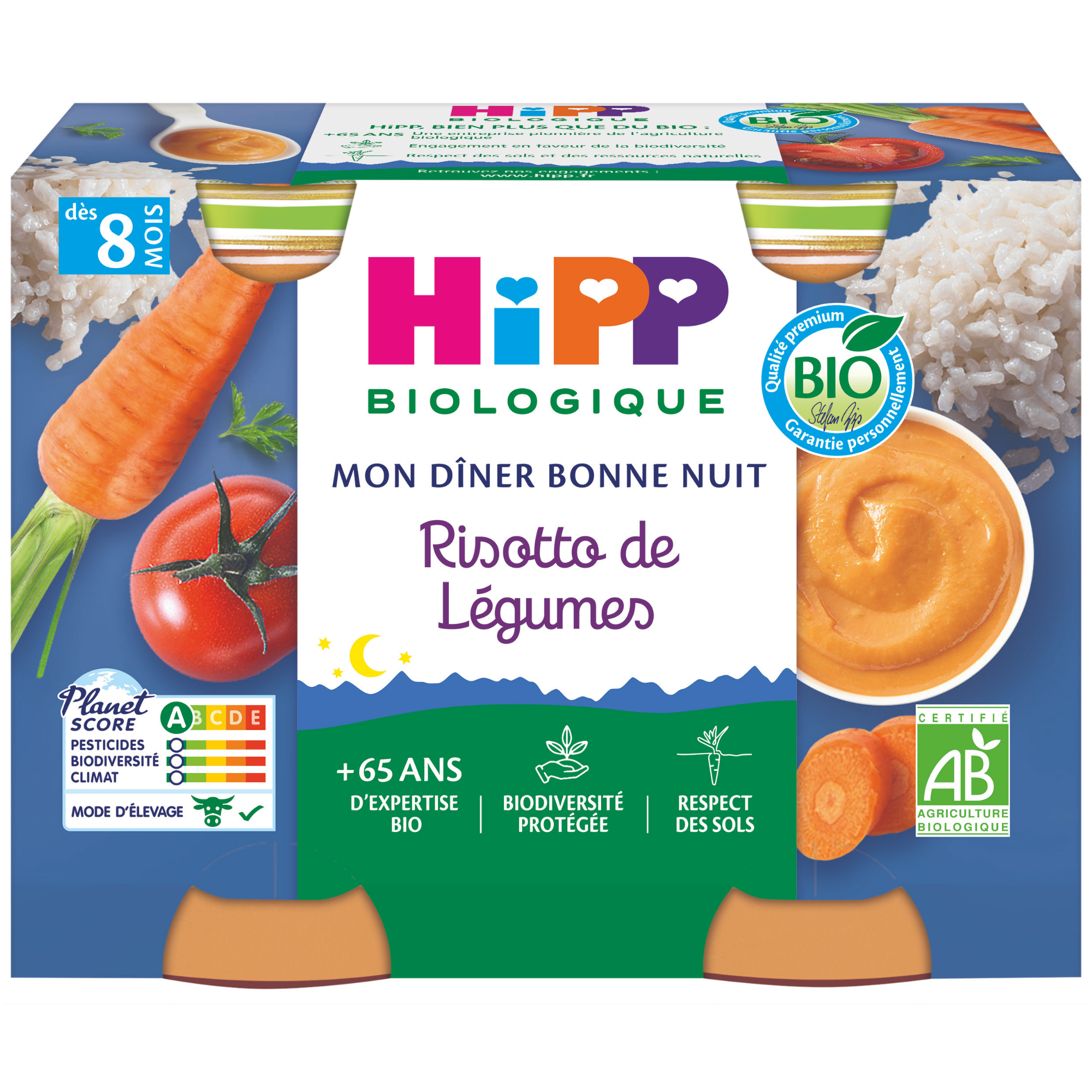 Emballage d'un produit alimentaire portant les mentions 
