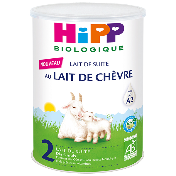 Lait 2 Chèvre  HiPP Biologique