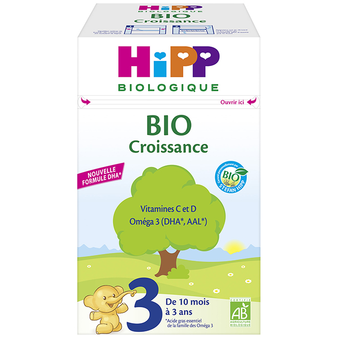 Lait Hipp 3 Croissance Bio Hipp Biologique