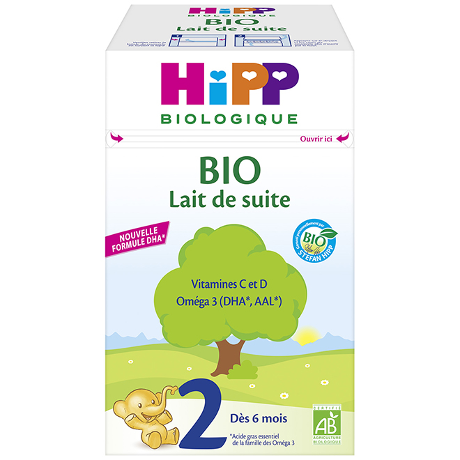 Lait 2 Combiotic Hipp Biologique